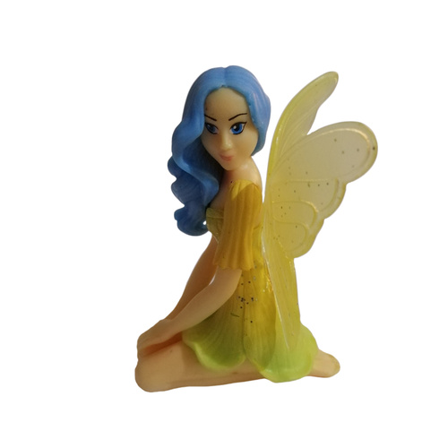Yellow Fairy Toy Cake Topper