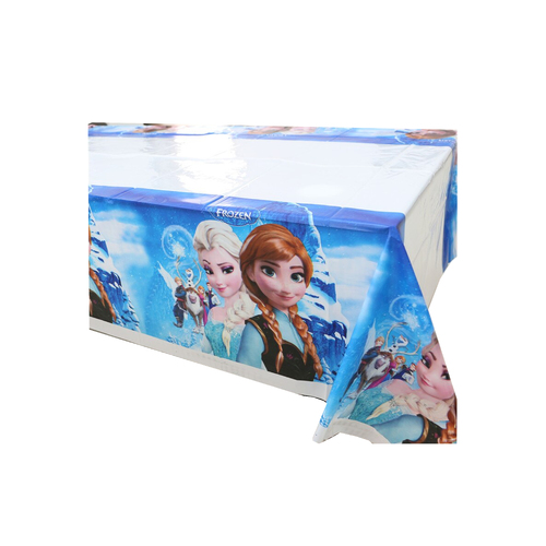 Plastic Frozen  Table Cloth