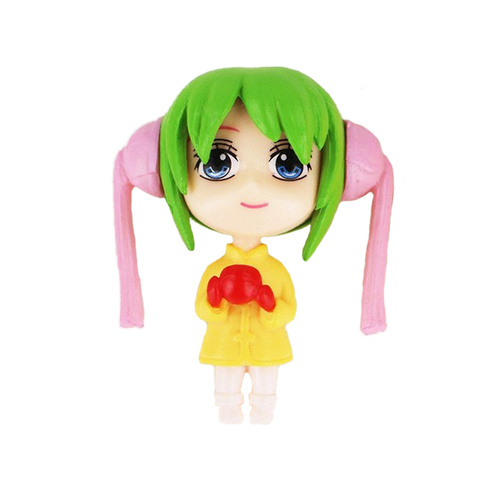 Green Hair Girl Figurine