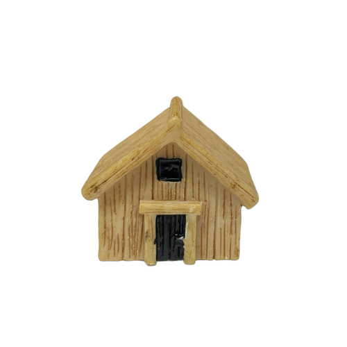 Miniature Light Brown House Decoration