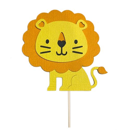 Lion Cake Topper 7cm