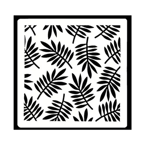 Leaves Stencil 12cm