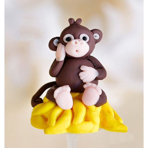 Monkey Cake topper