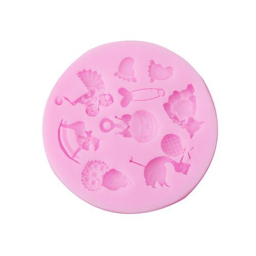 Silicone Baby Shower Mould 7cm