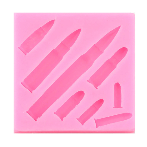 Bullet Silicone Fondant Mould