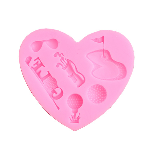 Golf Silicone Fondant Mould