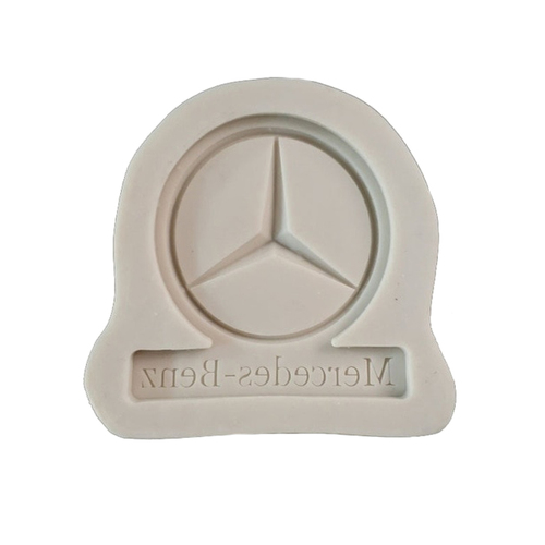 Mercedes Logo Silicone Fondant Mould