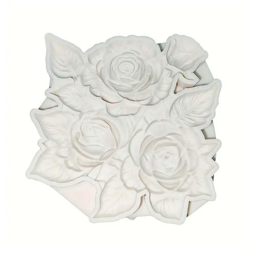 Roses & Leaves Silicone Fondant Mould