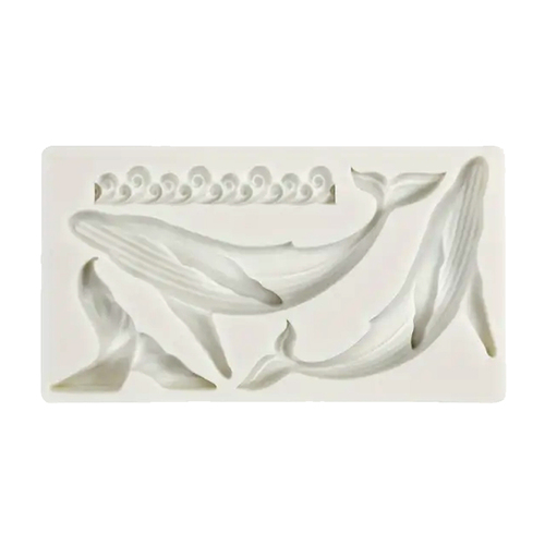 Whale Silicone Fondant Mould