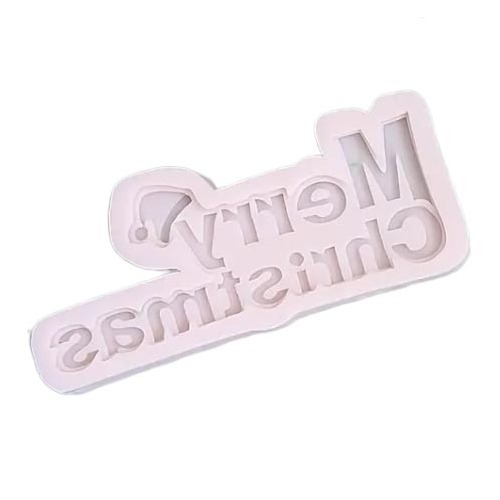 Santa Hat Christmas Signs Silicone Mould