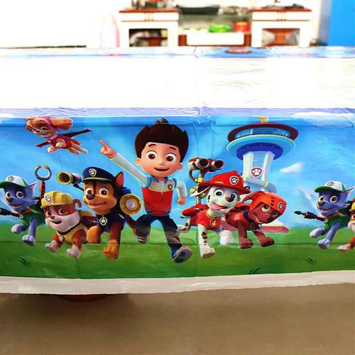 Paw Patrol Plastic Table Cloth
