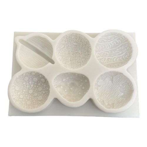 6 Planet Silicone Mould