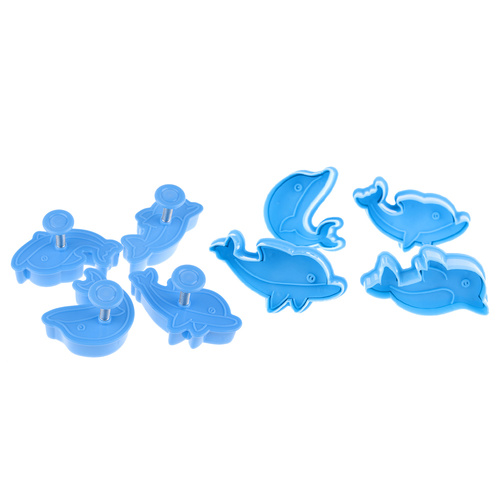 Dolphin Plunger Cutter - 4 Piece Set