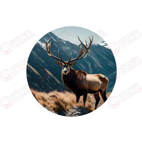 Stag-Deer Edible Image - Round #1
