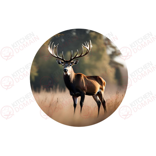 Stag-Deer Edible Image - Round #2