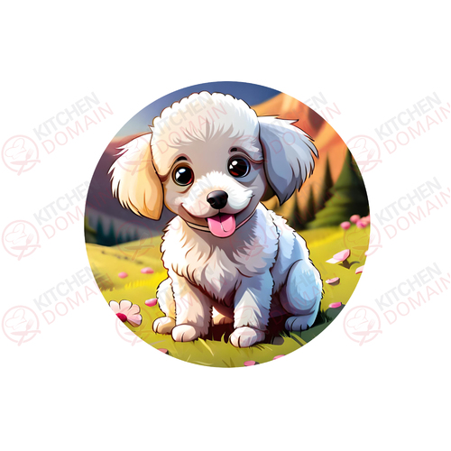 Puppy Edible Image - Round #12
