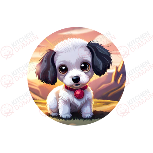 Puppy Edible Image - Round #19