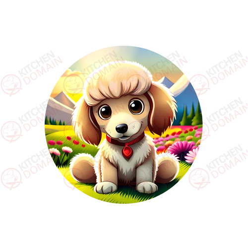 Puppy Edible Image - Round #21