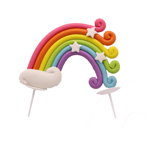 Rainbow Cake Topper