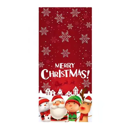 Red Merry Christmas Treat Bags 10pcs