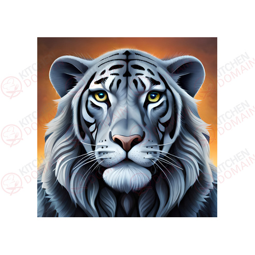 Tiger Edible Image #04 - Square