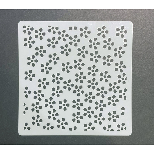 Little Flower Stencil 12cm