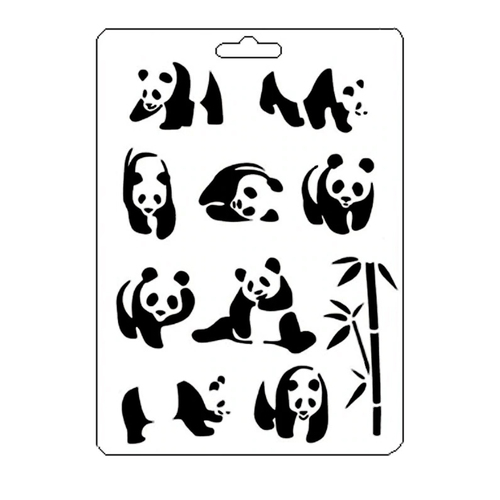 Panda Stencil