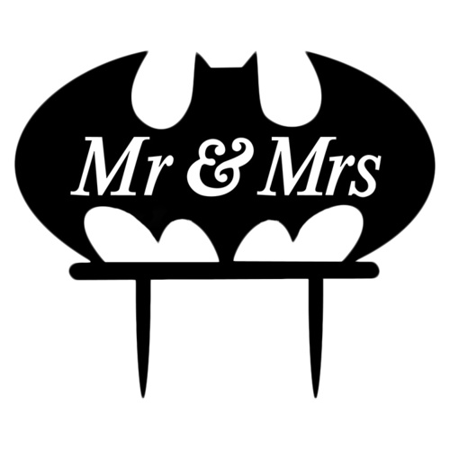 Batman Wedding Cake Topper