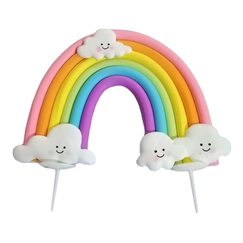 Large Rainbow Cake Topper