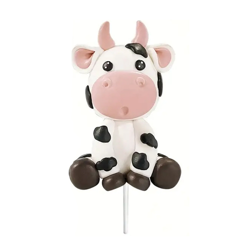 Cow Cake Topper 7cm