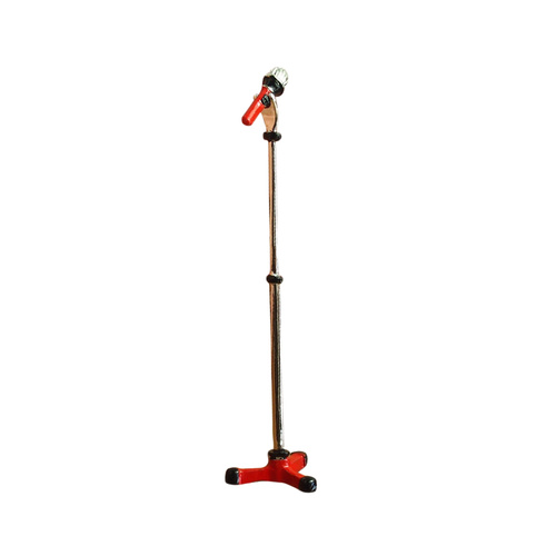 microphone Decoration 9cm