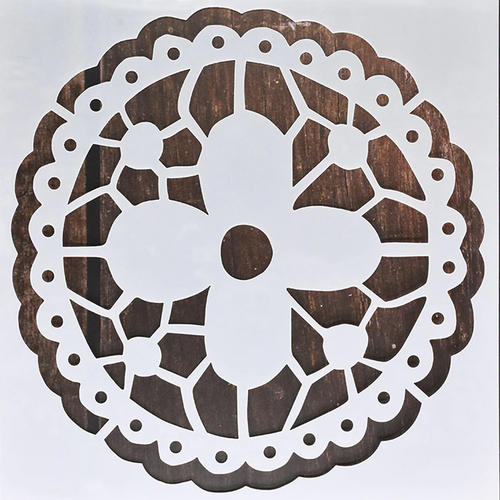 Stencil 15x15cm -O