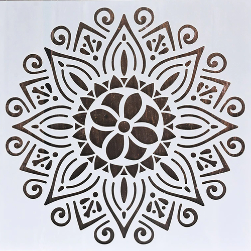 Stencil 15x15cm -P