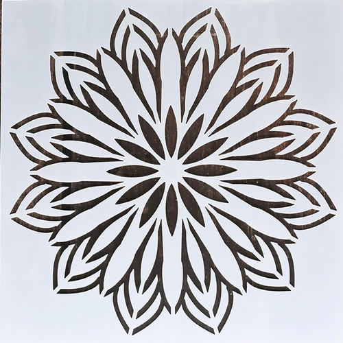 Stencil 15x15cm -A
