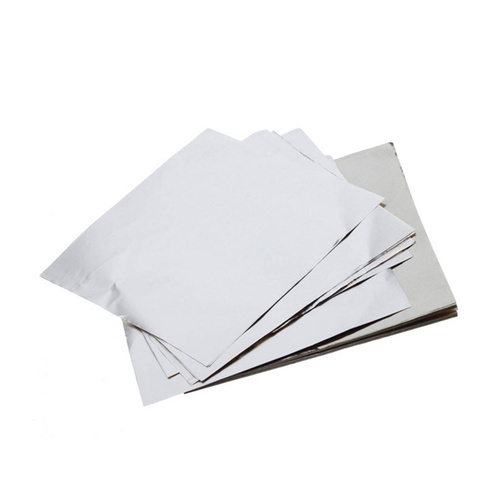 Foil Chocolate Wrap Silver 8x8cm Square 100pcs