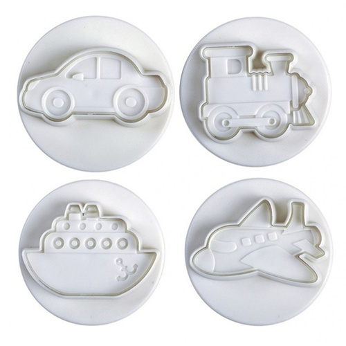 Plunger Cutter - Vehicles Set Of 4
