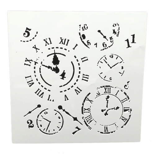 Clock Stencil