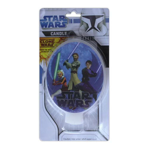 STAR WARS CLONE WARS FLAT CANDLE