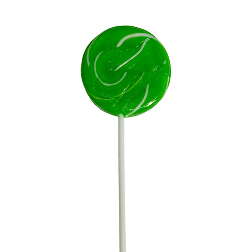 Swirly Green Lollipop 12 Grams