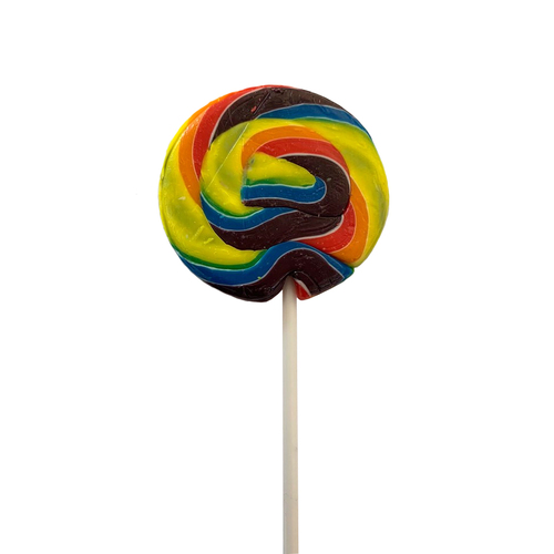 Swirl Rainbow Lollipop 50Grams