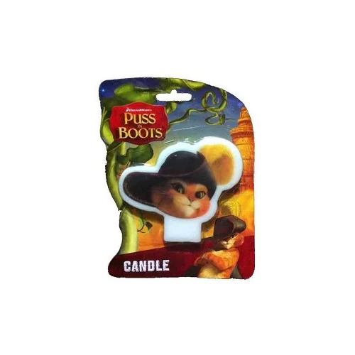 PUSS IN BOOTS FLAT CANDLE