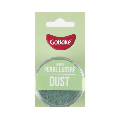 Go Bake Pearl Lustre Dust Green 2g