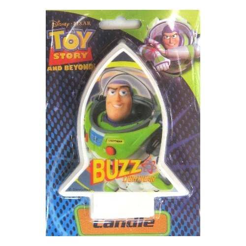 TOY STORY SPACESHIP FLAT CANDLE