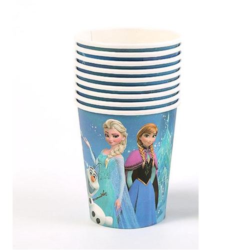 Paper Cups Anna-Elsa-Olaf Frozen- 10PK