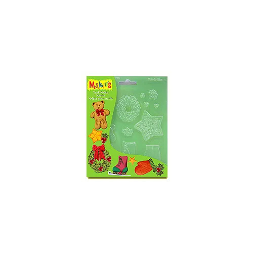 Makins Push Mould - Christmas
