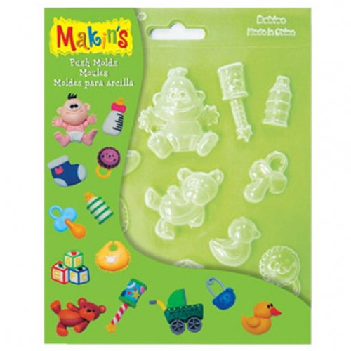 Makins Push Mould - Baby