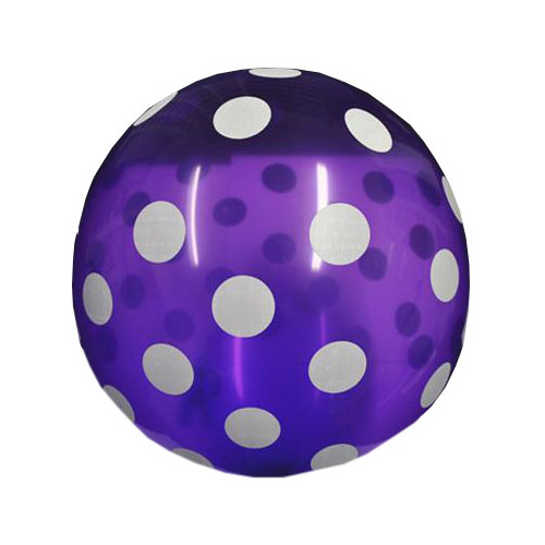 Purple Dot Balloons 6pcs