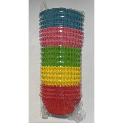 Baking Cups 50x35mm Assorted - 500pk