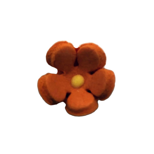 10mm Mini Icing Daisy Orange