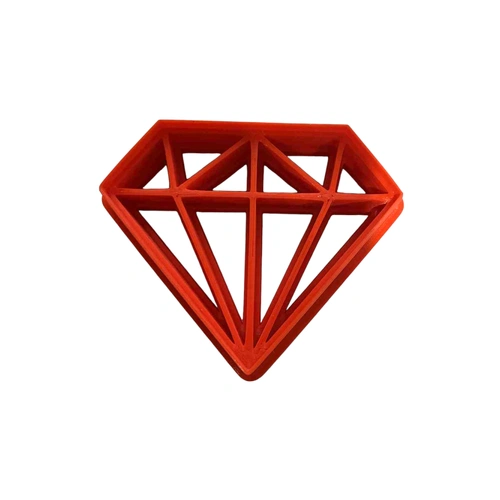 Diamond Imprint Fondant / Cookie Cutter 10cm